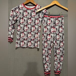 Adorable Bamboo Kids Pajama Set Nightmare Before Christmas
